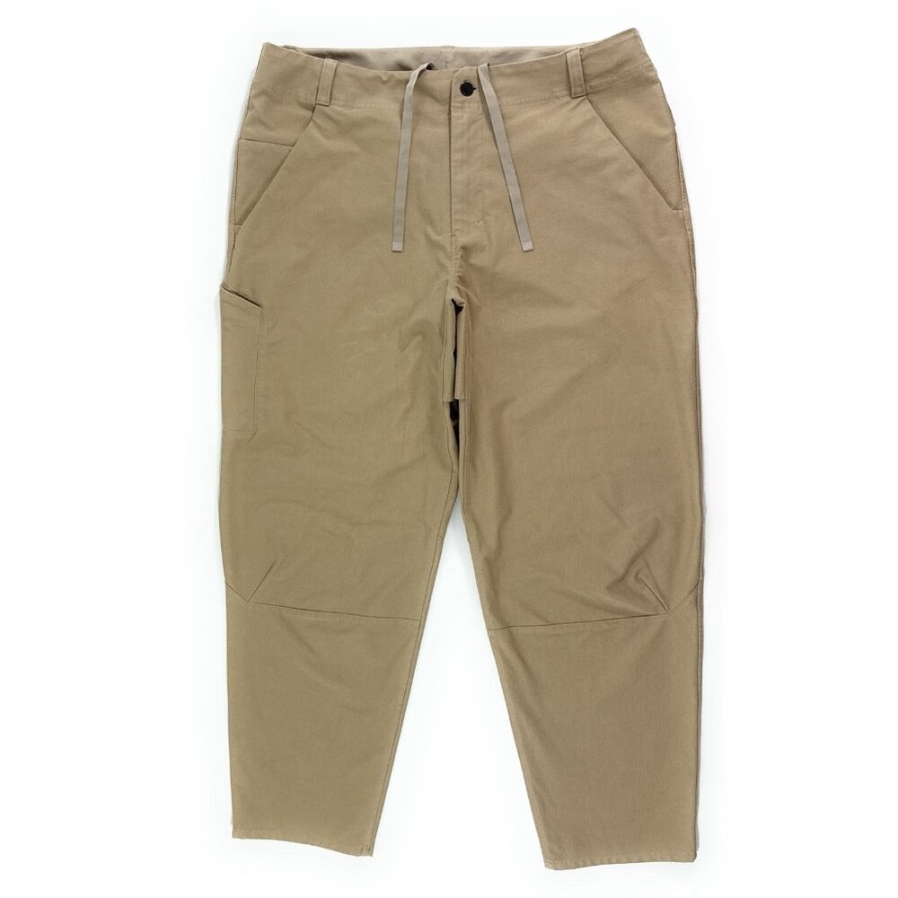 Lululemon Mens Utilitech Carpenter Pants Sz 36x28 Relaxed Stretch Canvas Tapered